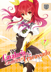 Capa da novel A Cavalaria de um Cavaleiro Fracassado