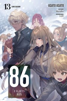 Capa da novel 86: Eighty Six