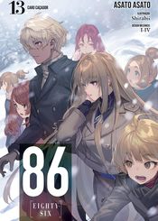 Capa da novel 86: Eighty Six