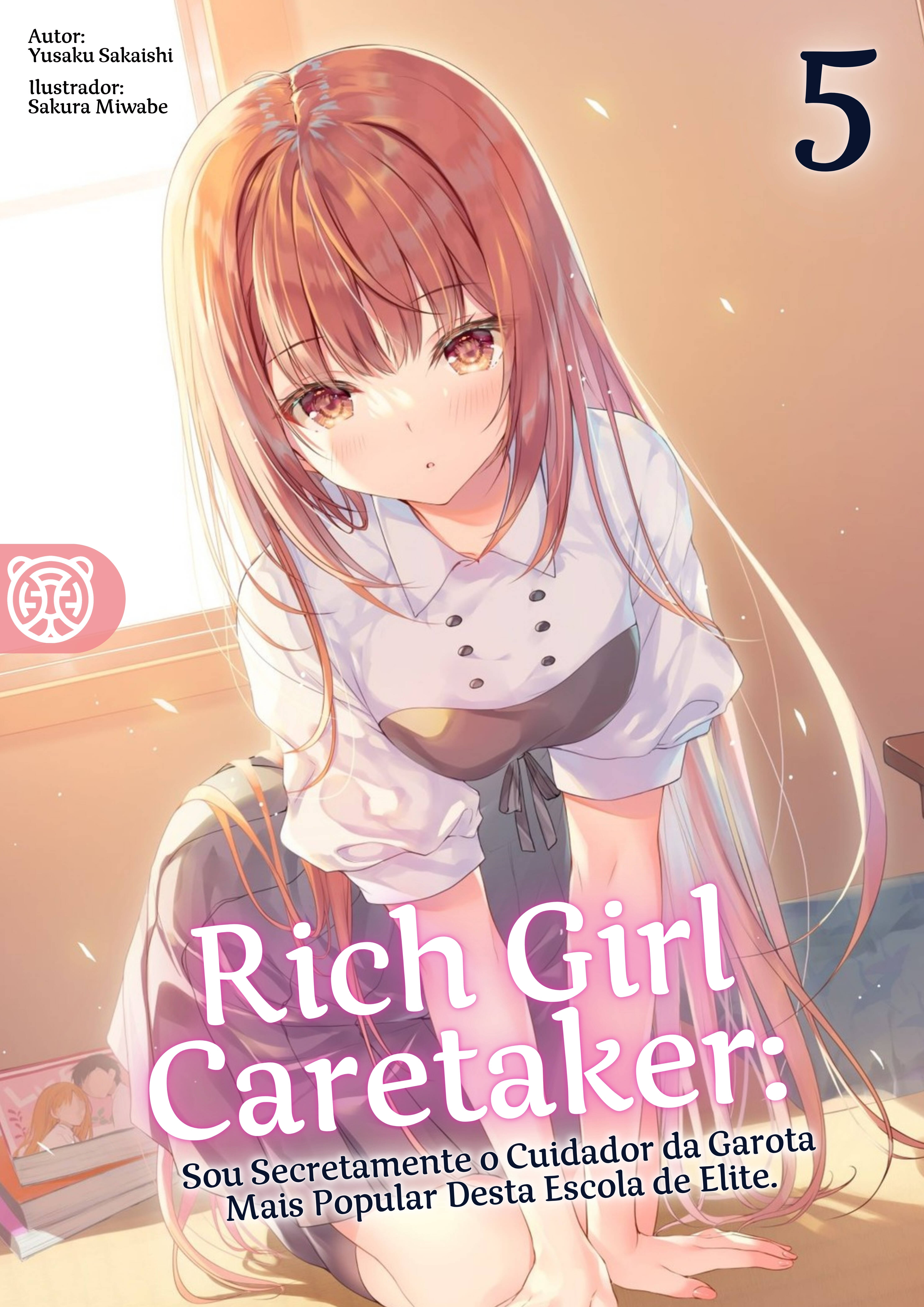 Capa de Rich Girl Caretaker: Sou Secretamente o Cuidador da Garota Mais Popular Desta Escola de Elite