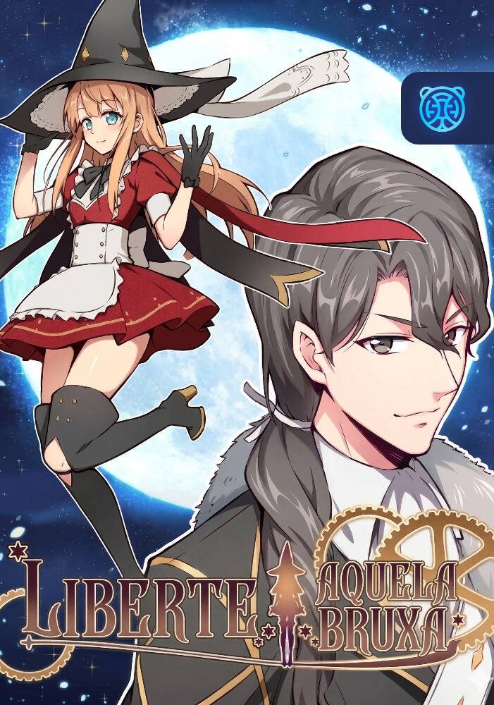 Capa da novel Liberte Aquela Bruxa