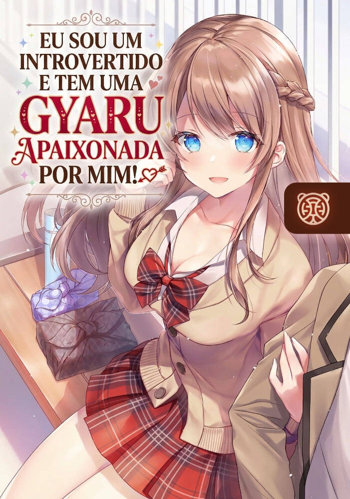 Capa da novel Eu Sou um Introvertido e Tem uma Gyaru Apaixonada Por Mim!