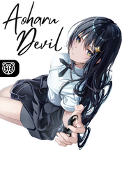 Capa da novel Aoharu Devil