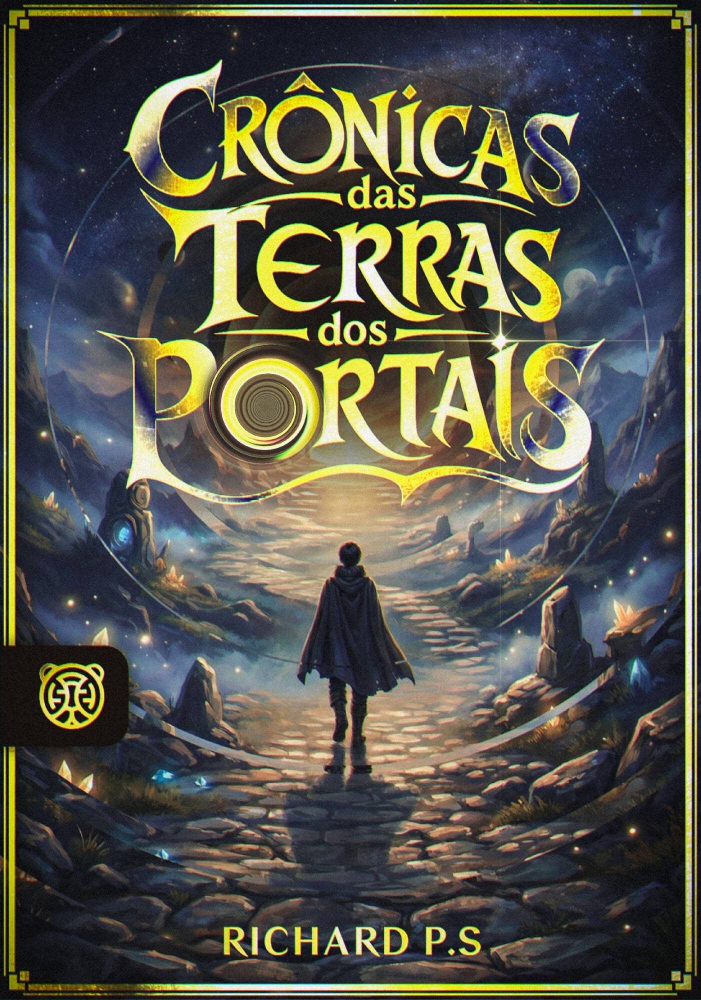 Capa da novel Crônicas das Terras dos Portais