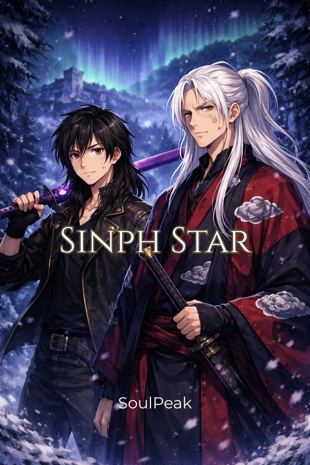Capa da novel Sinph Star