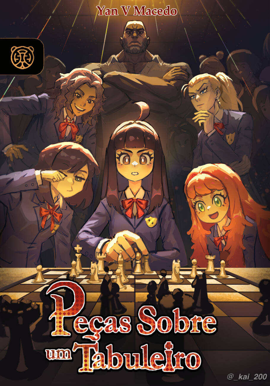 Capa da novel Peças Sobre um Tabuleiro