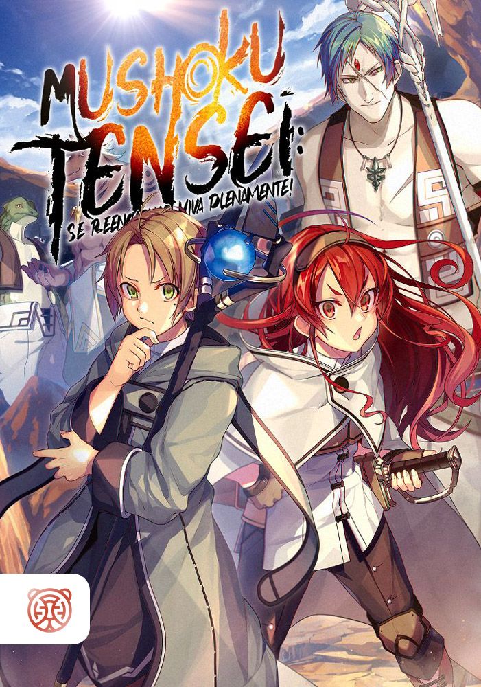 Capa de Mushoku Tensei: Se Reencarnar, Viva Plenamente!