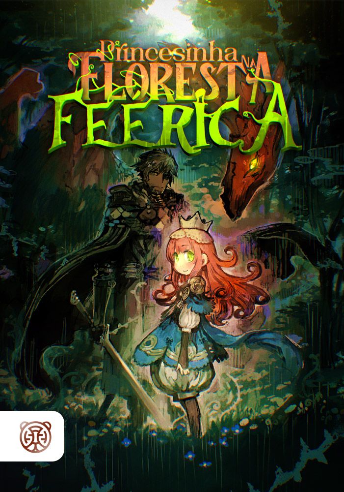Capa de Princesinha na Floresta Feérica