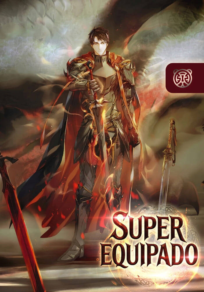 Capa da novel Superequipado
