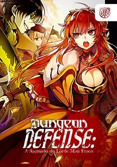 Capa da novel Dungeon Defense: A Ascensão do Lorde Mais Fraco