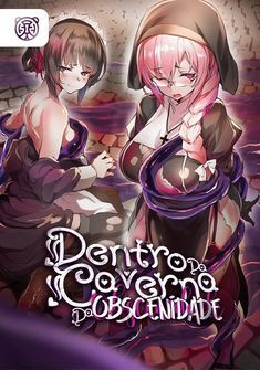 Capa da novel Dentro da Caverna da Obscenidade