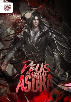 Capa da novel Deus Marcial Asura