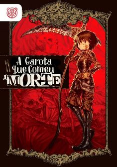 Capa da novel A Garota que Comeu a Morte