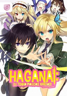 Capa da novel Haganai: Eu Tenho Poucos Amigos!