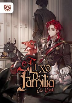 Capa da novel O Lixo da Família do Conde