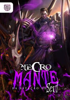 Capa da novel Necromante da Estação de Seul