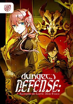 Capa da novel Dungeon Defense: A Ascensão do Lorde Mais Fraco